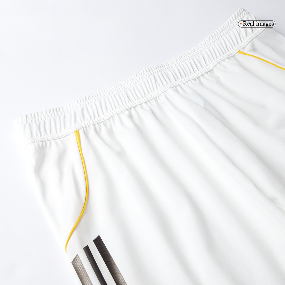Real Madrid Home Authentic Soccer Shorts 2025/26