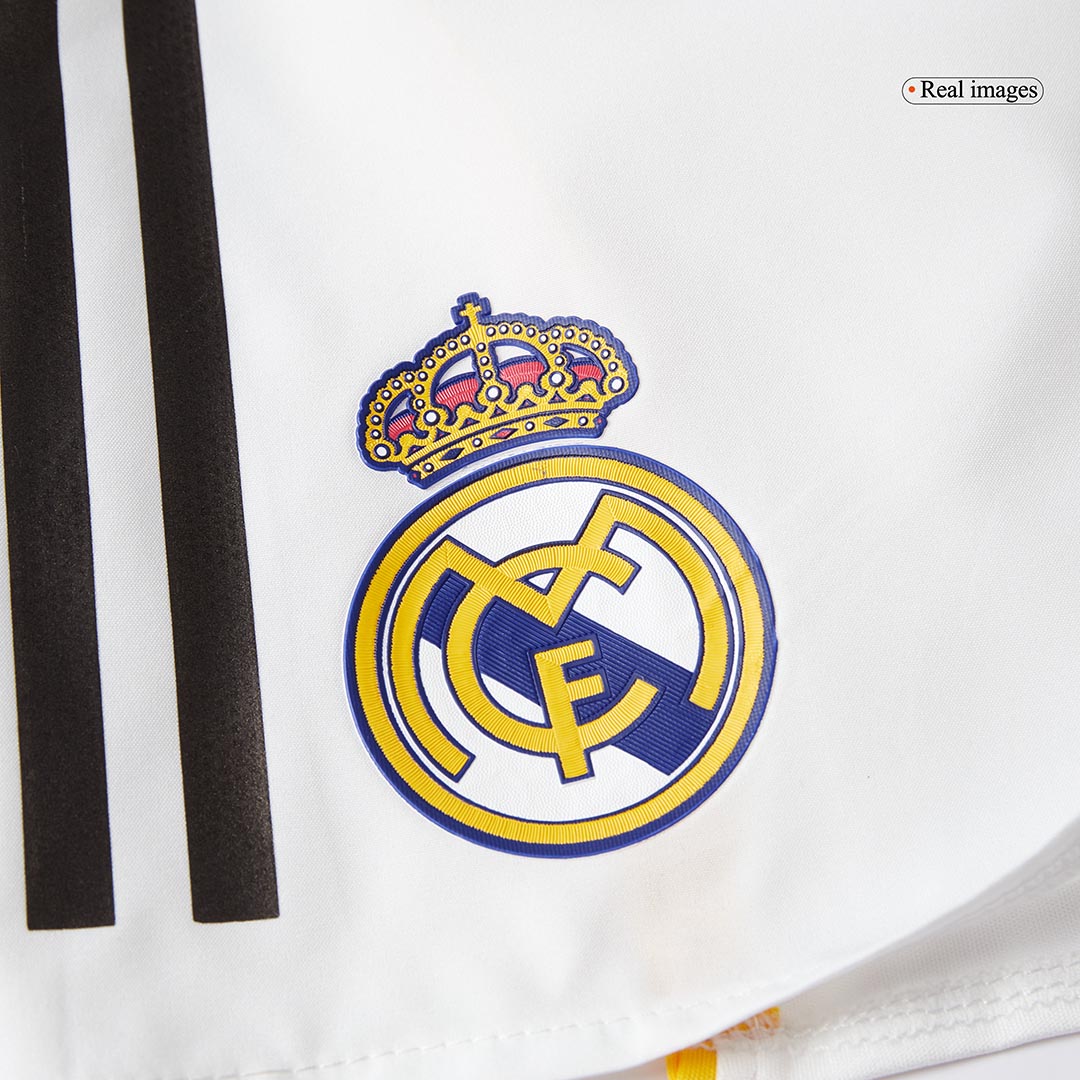 Real Madrid Home Authentic Soccer Shorts 2025/26