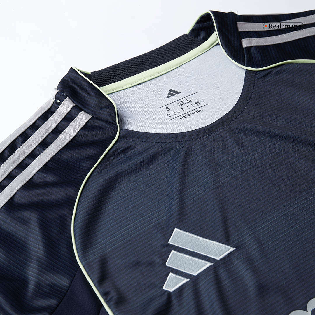 Real Madrid Away Long Sleeve Soccer Jersey 2025/26