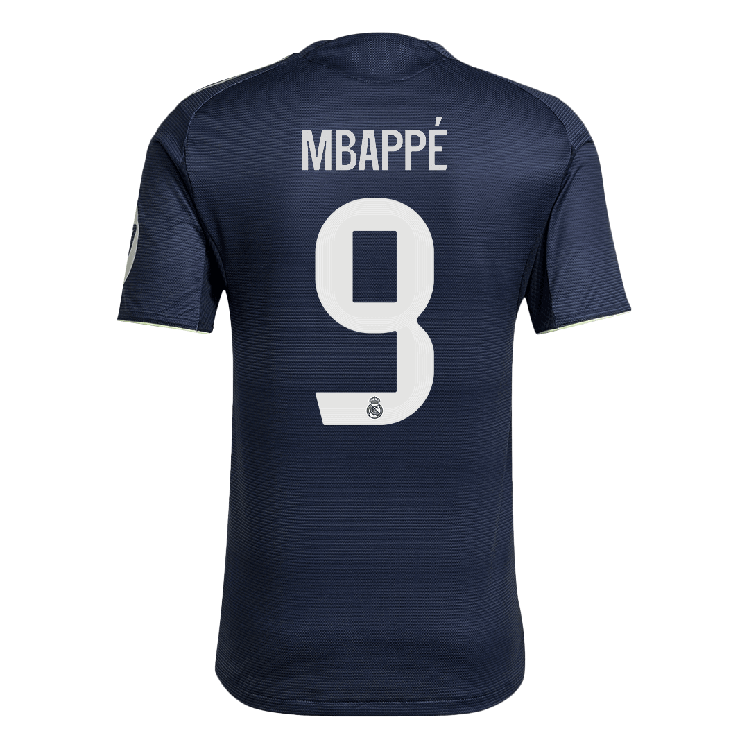 MBAPPÉ #9 Real Madrid Away Authentic Soccer Jersey 2025/26