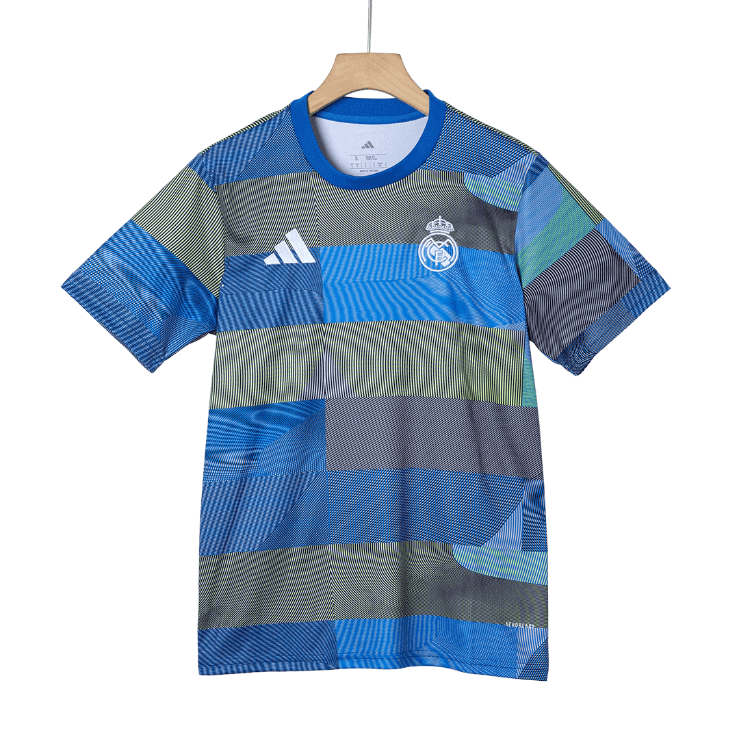 Real Madrid Pre-Match Soccer Jersey 2025/26 Blue
