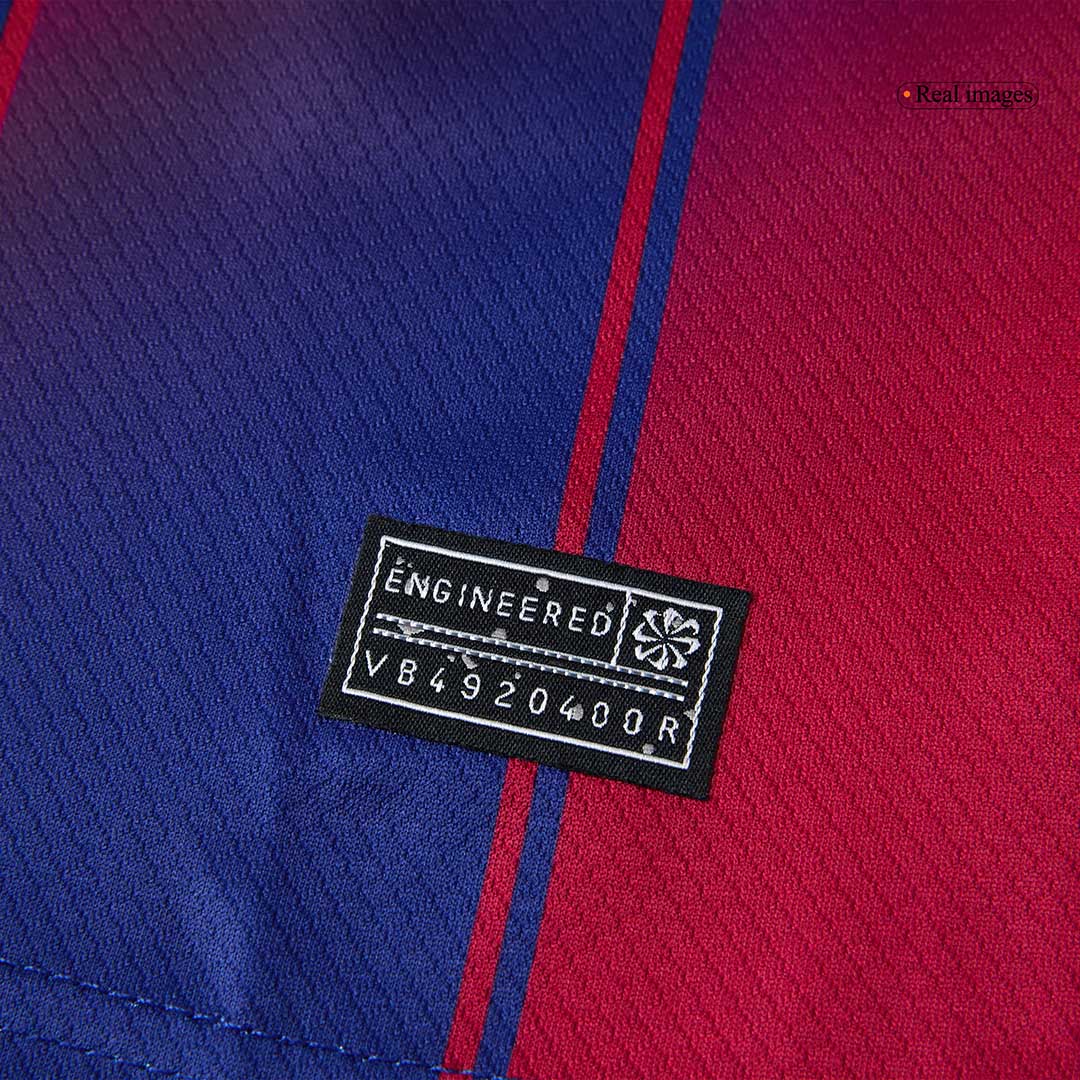 Barcelona Home Kids Soccer Jerseys Kit 2025/26