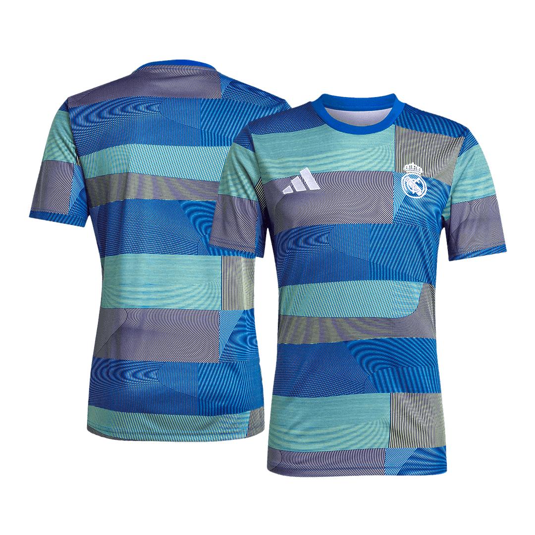 Real Madrid Pre-Match Soccer Jersey 2025/26 Blue