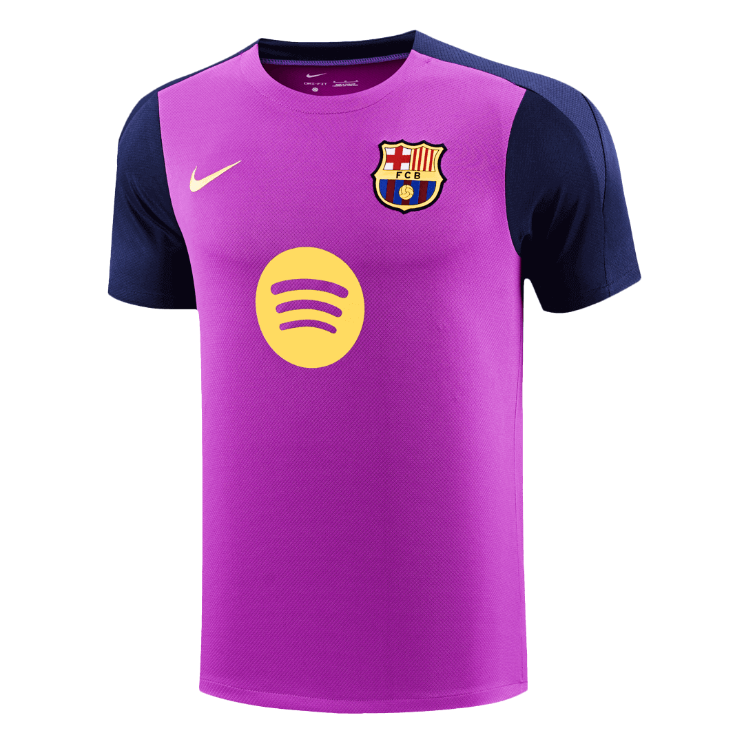 Barcelona Pre-Match Soccer Jersey 2025/26 Purple
