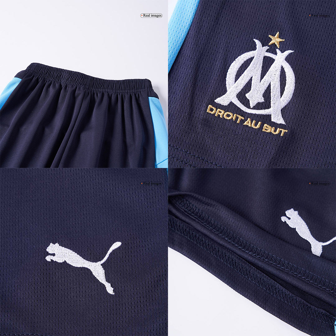 Marseille Away Kids Soccer Jerseys Kit 2025/26