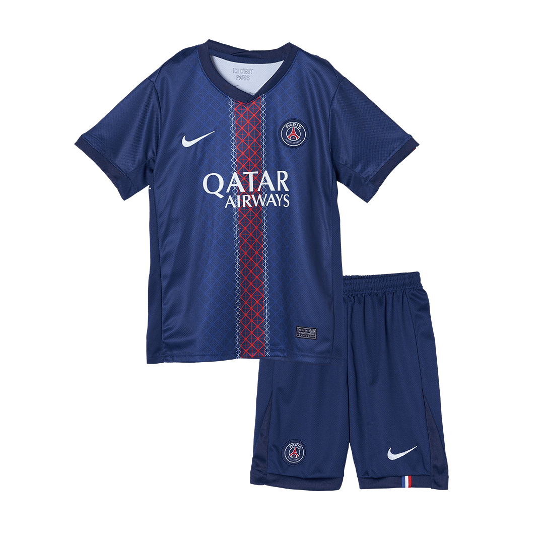 PSG Home Kids Soccer Jerseys Kit 2025/26