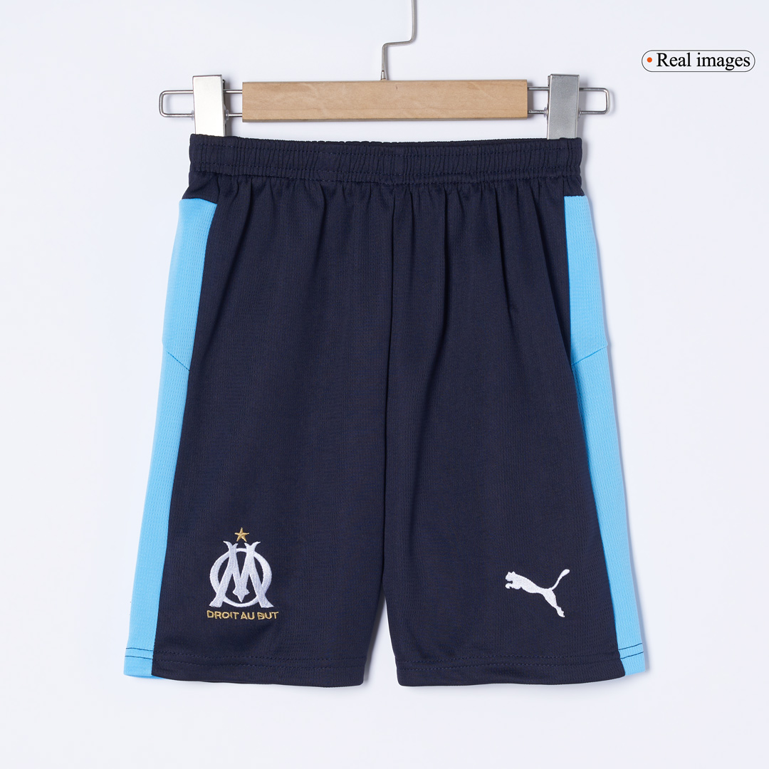 Marseille Away Kids Soccer Jerseys Kit 2025/26