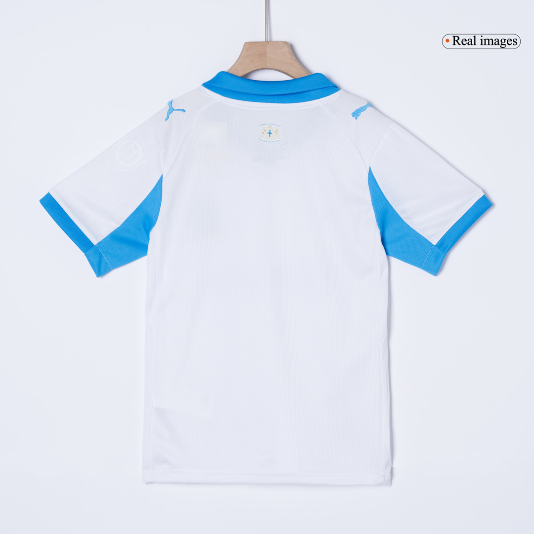 Marseille Home Kids Soccer Jerseys Kit 2025/26