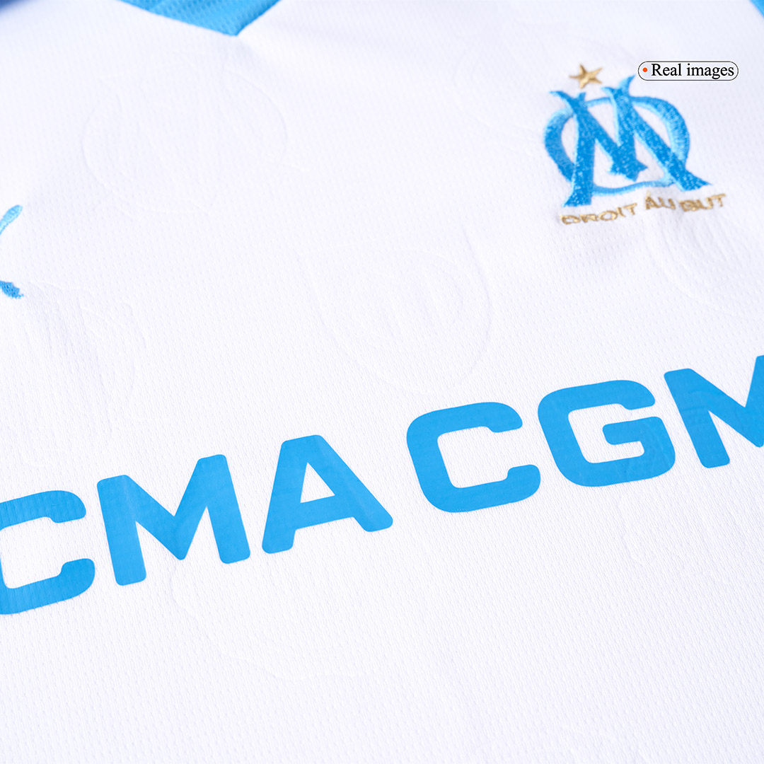 Marseille Home Kids Soccer Jerseys Kit 2025/26