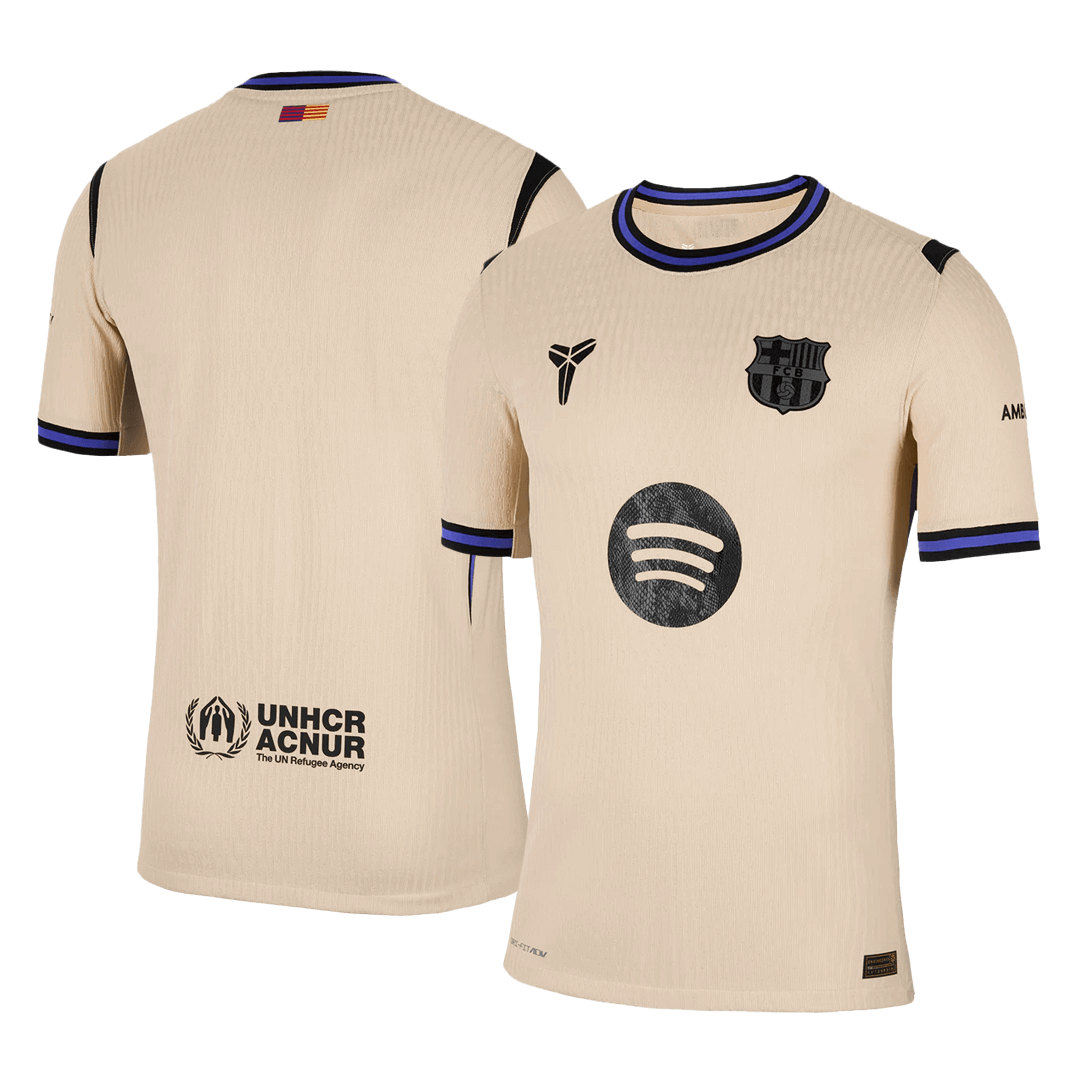 Barcelona Away Authentic Soccer Jersey 2025/26