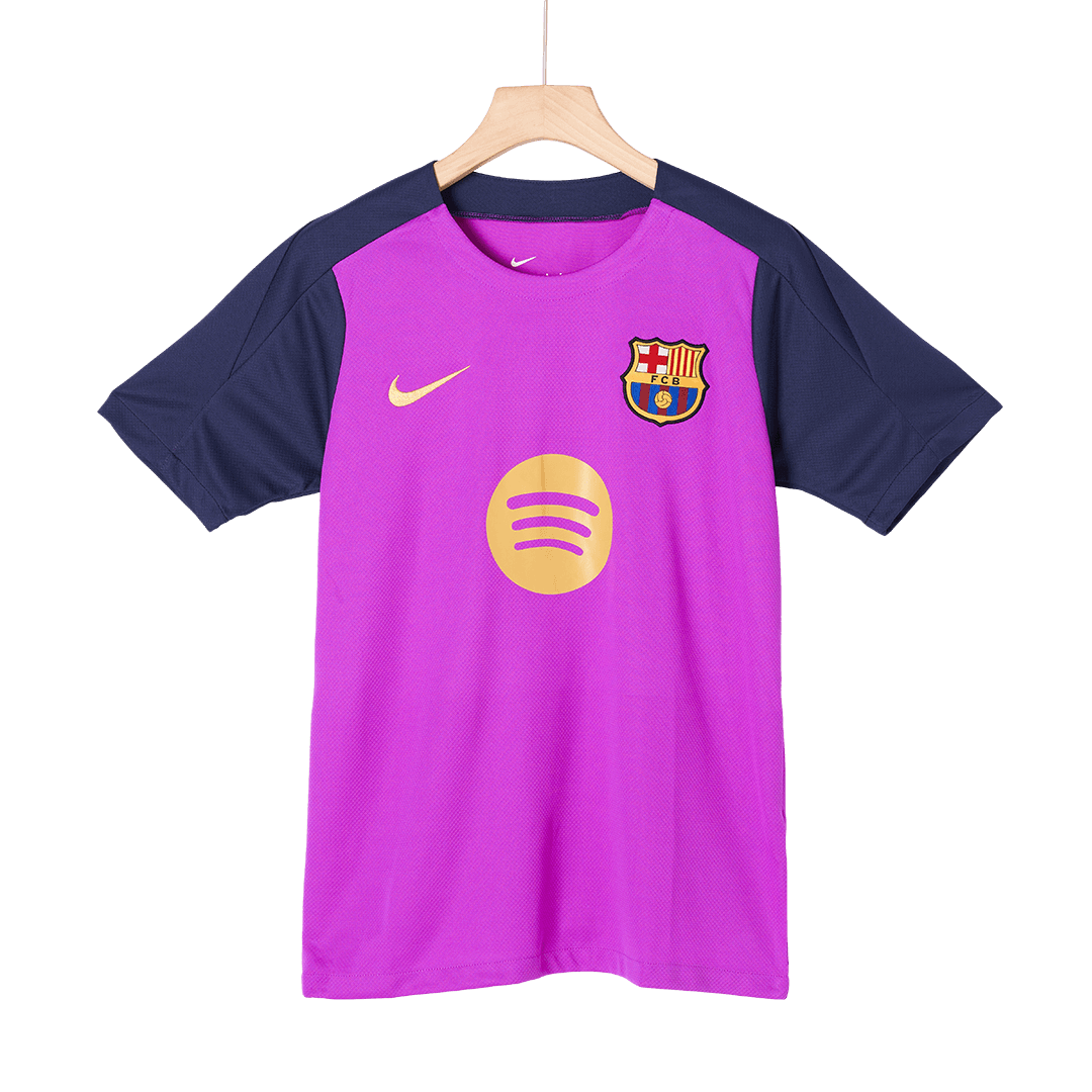 Barcelona Pre-Match Soccer Jersey 2025/26 Purple