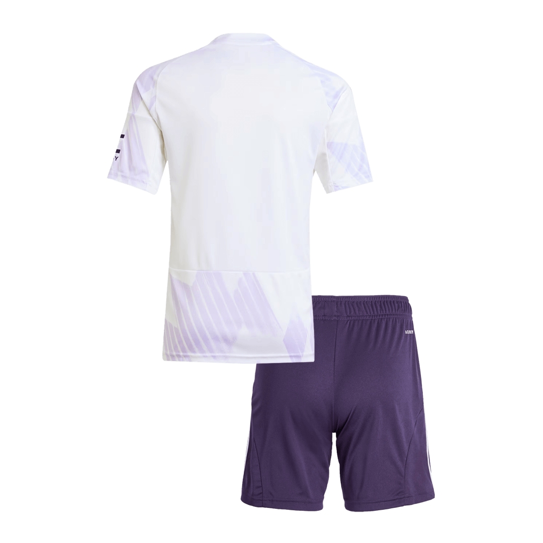 Manchester United Away Kids Soccer Jerseys Kit 2025/26