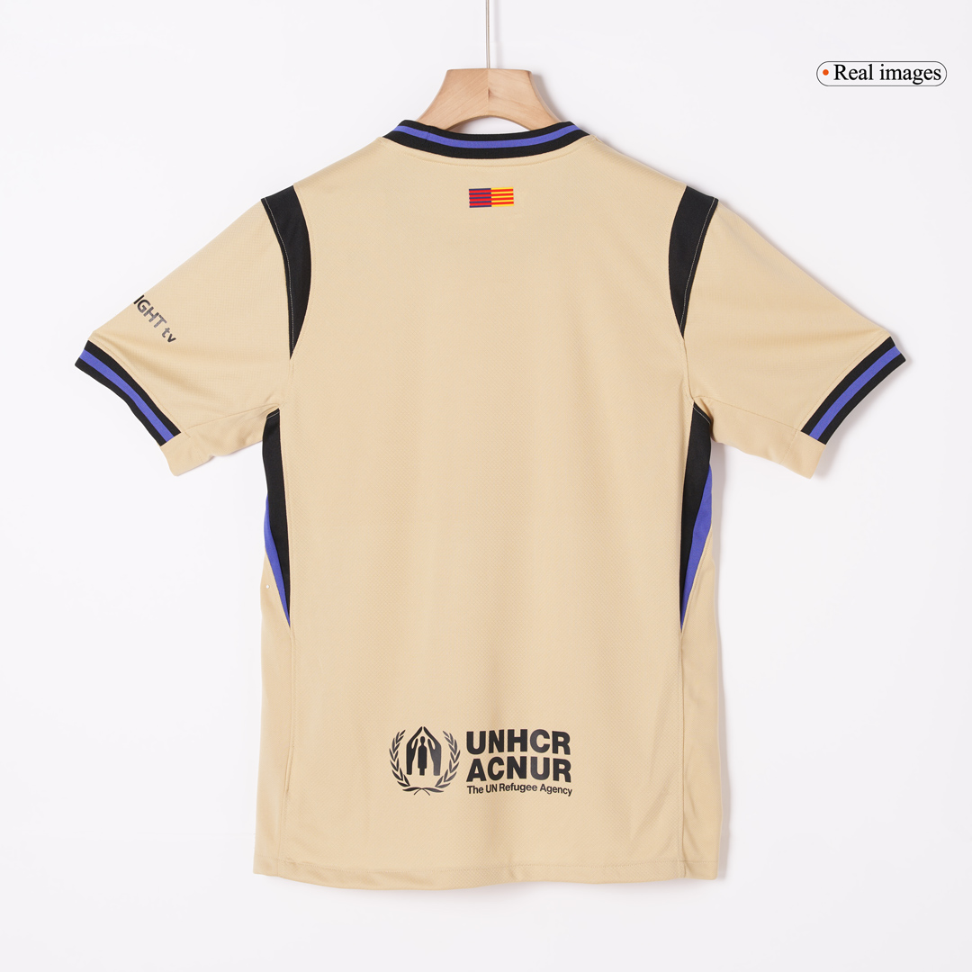 LAMINE YAMAL #10 Barcelona Away Soccer Jersey 2025/26 -UCL