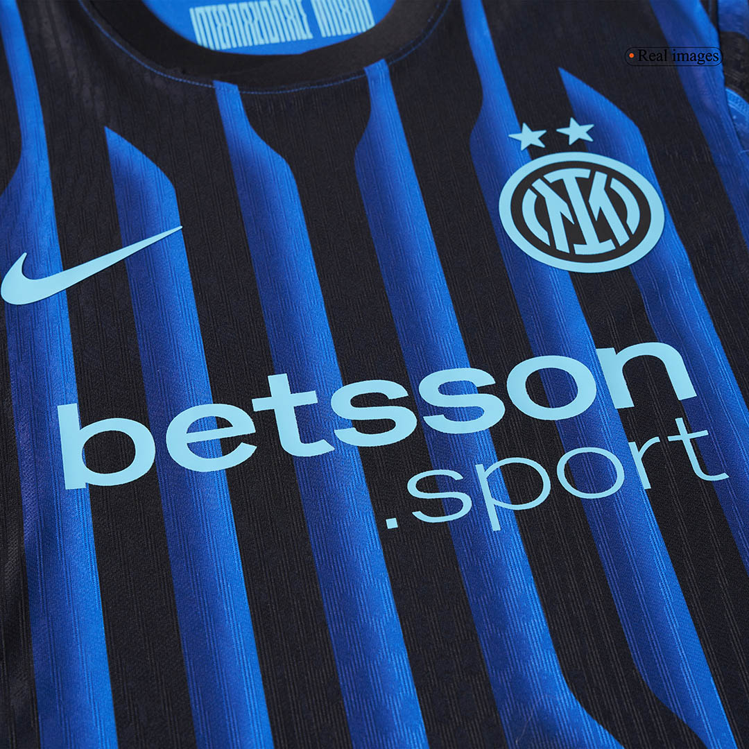 Inter Milan Home Authentic Soccer Jersey 2025/26
