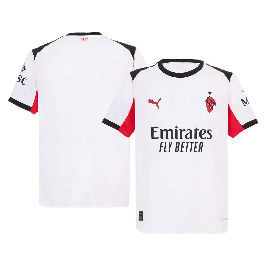 AC Milan Away Authentic Soccer Jersey 2025/26
