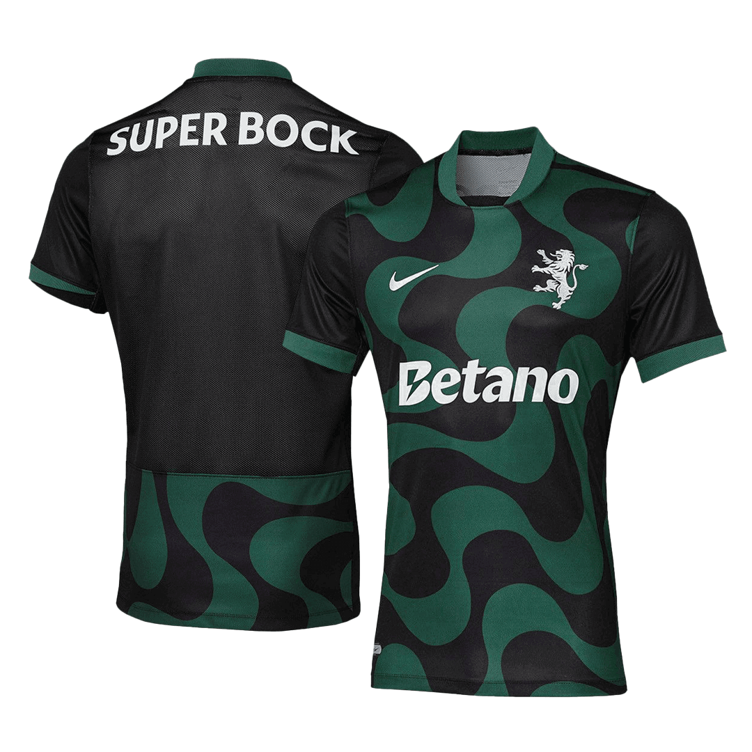 Sporting CP Alternative Soccer Jersey 2025/26 Black