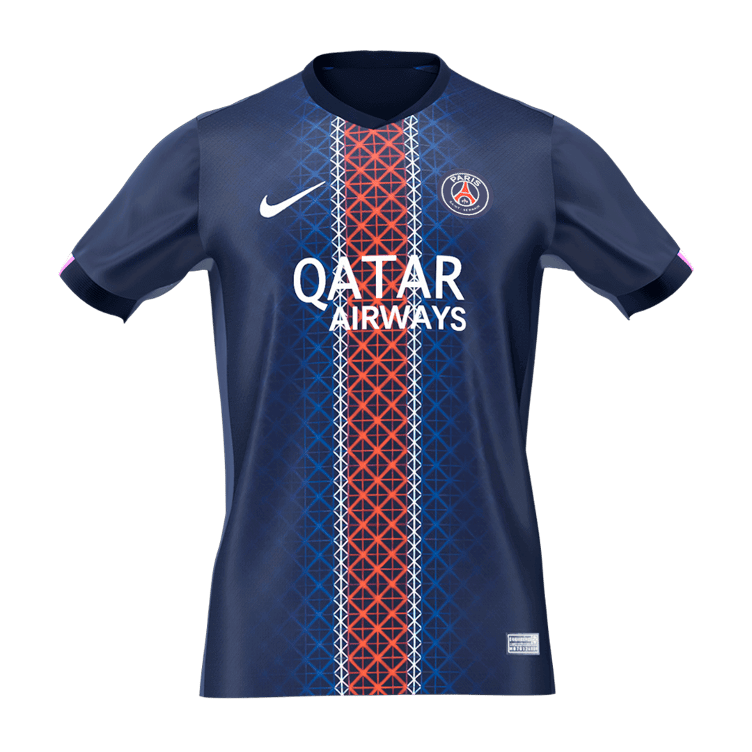 O.DEMBÉLÉ #10 PSG Home Soccer Jersey 2025/26