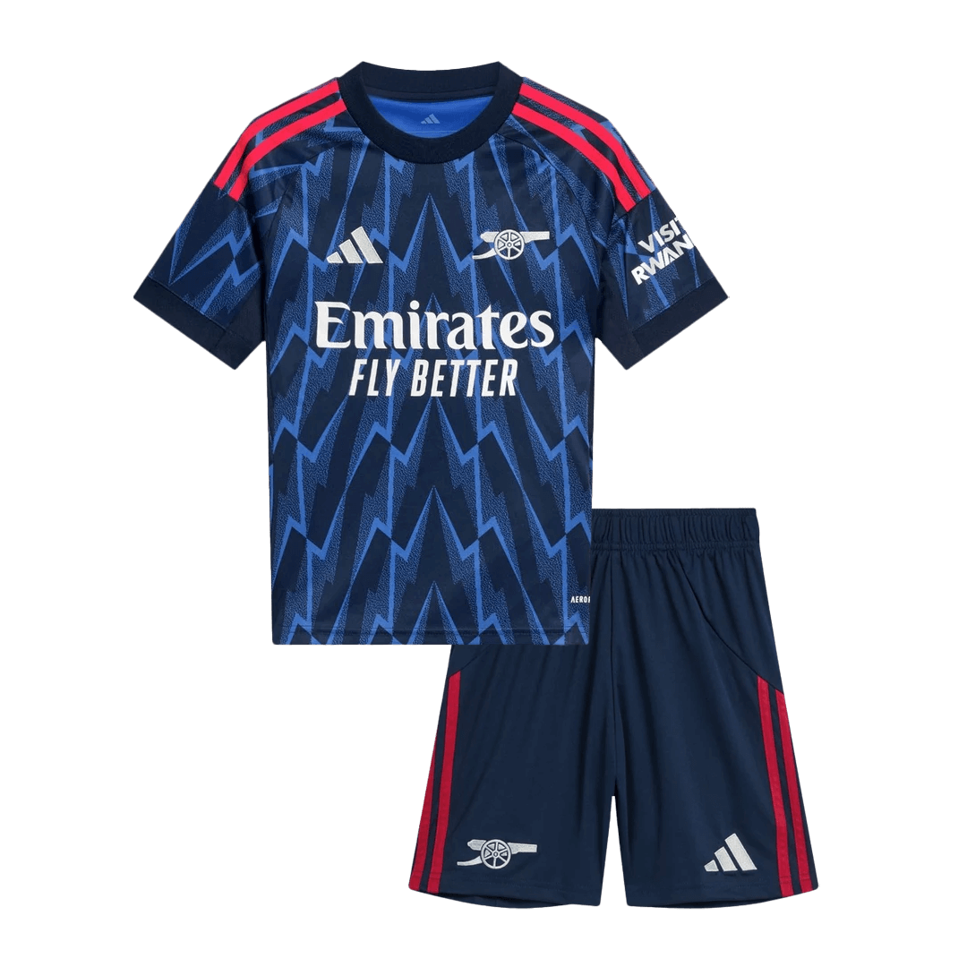 Arsenal Away Kids Soccer Jerseys Kit 2025/26