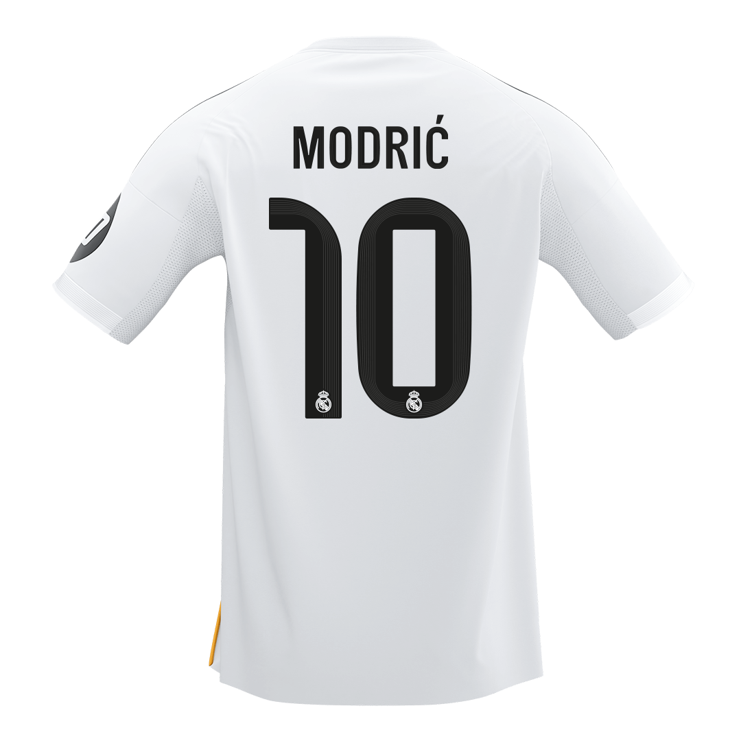 MODRIĆ #10 Real Madrid Home Soccer Jersey 2025/26