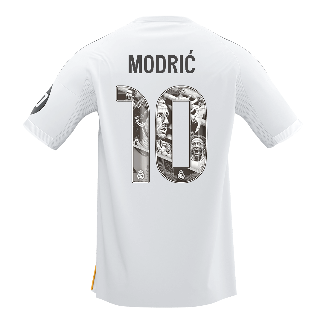 MODRIĆ Special #10 Real Madrid Home Soccer Jersey 2025/26