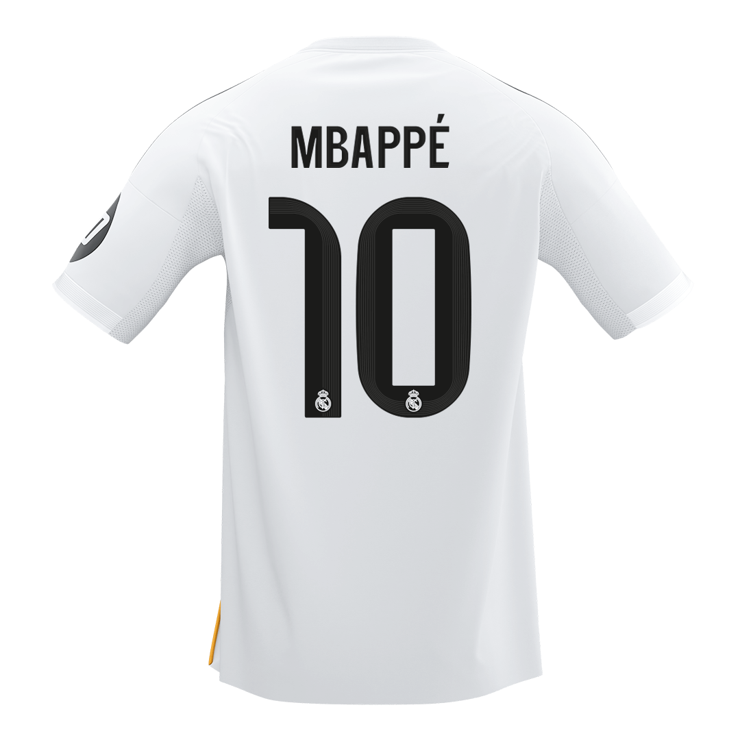 MBAPPÉ #10 Real Madrid Home Soccer Jersey 2025/26