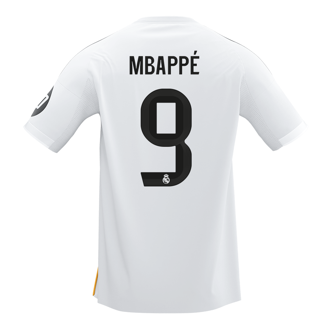 MBAPPÉ #9 Real Madrid Home Soccer Jersey 2025/26