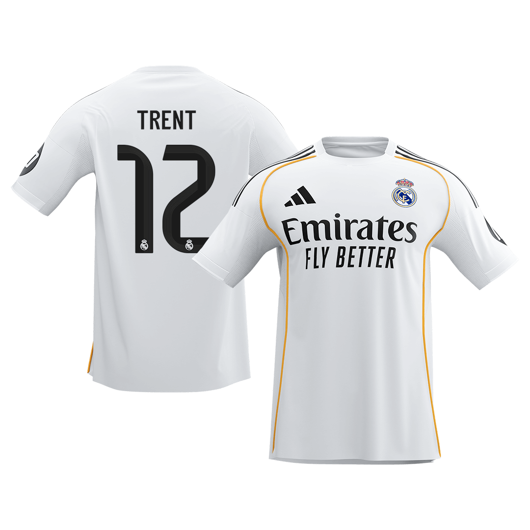 TRENT #12 Real Madrid Home Soccer Jersey 2025/26