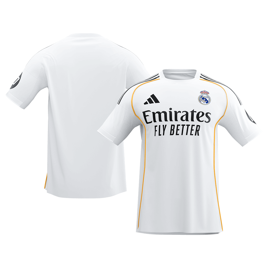 Real Madrid Home Soccer Jersey 2025/26