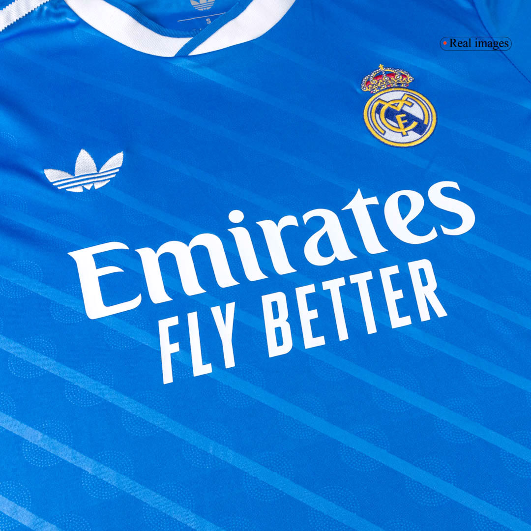 Real Madrid Third Away Long Sleeve Soccer Jersey 2025/26