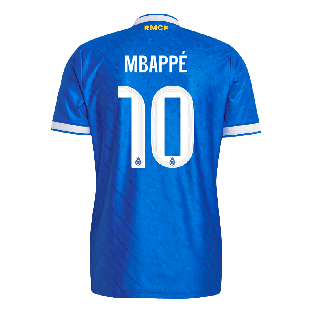 MBAPPÉ #10 Real Madrid Third Away Authentic Soccer Jersey 2025/26