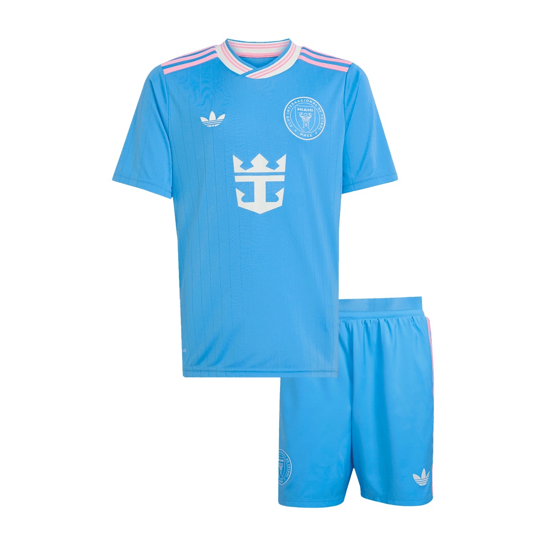 Inter Miami CF Third Away Kids Soccer Jerseys Kit 2025