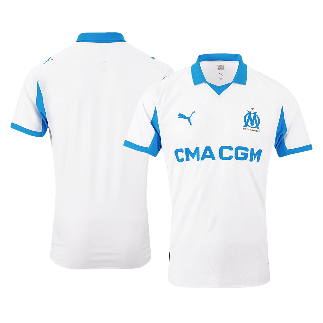 Marseille Home Authentic Soccer Jersey 2025/26