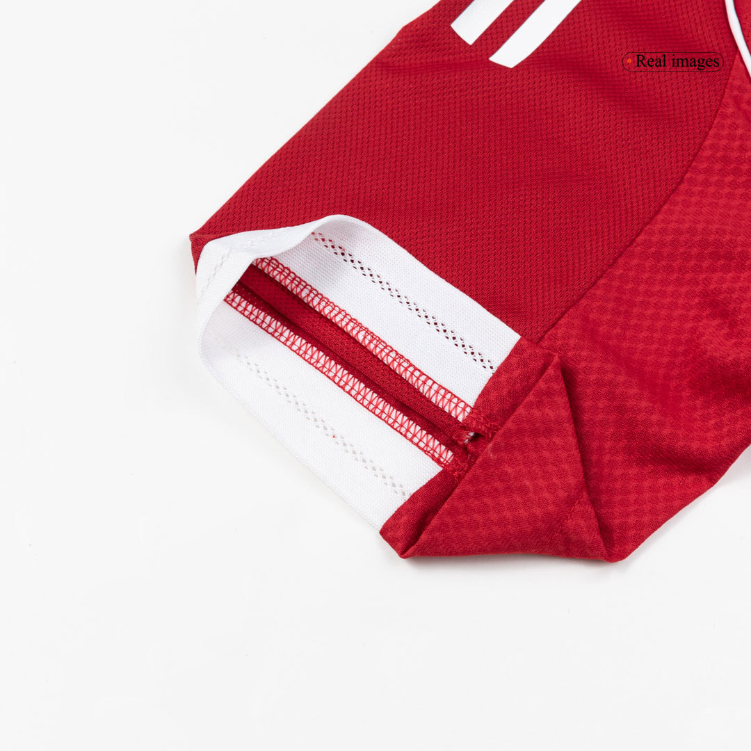 VIRGIL #4 Liverpool Home Authentic Soccer Jersey 2025/26