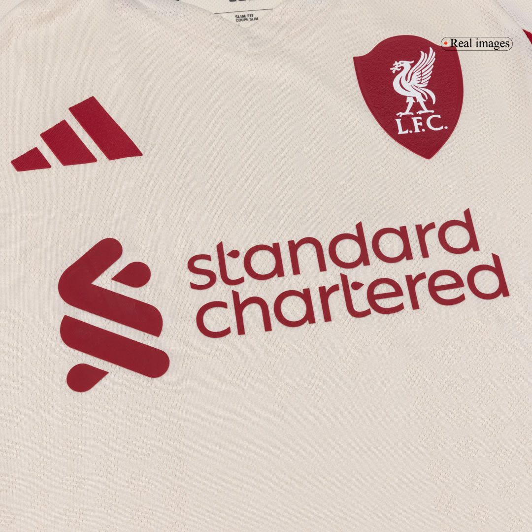 Liverpool Away Authentic Soccer Jersey 2025/26