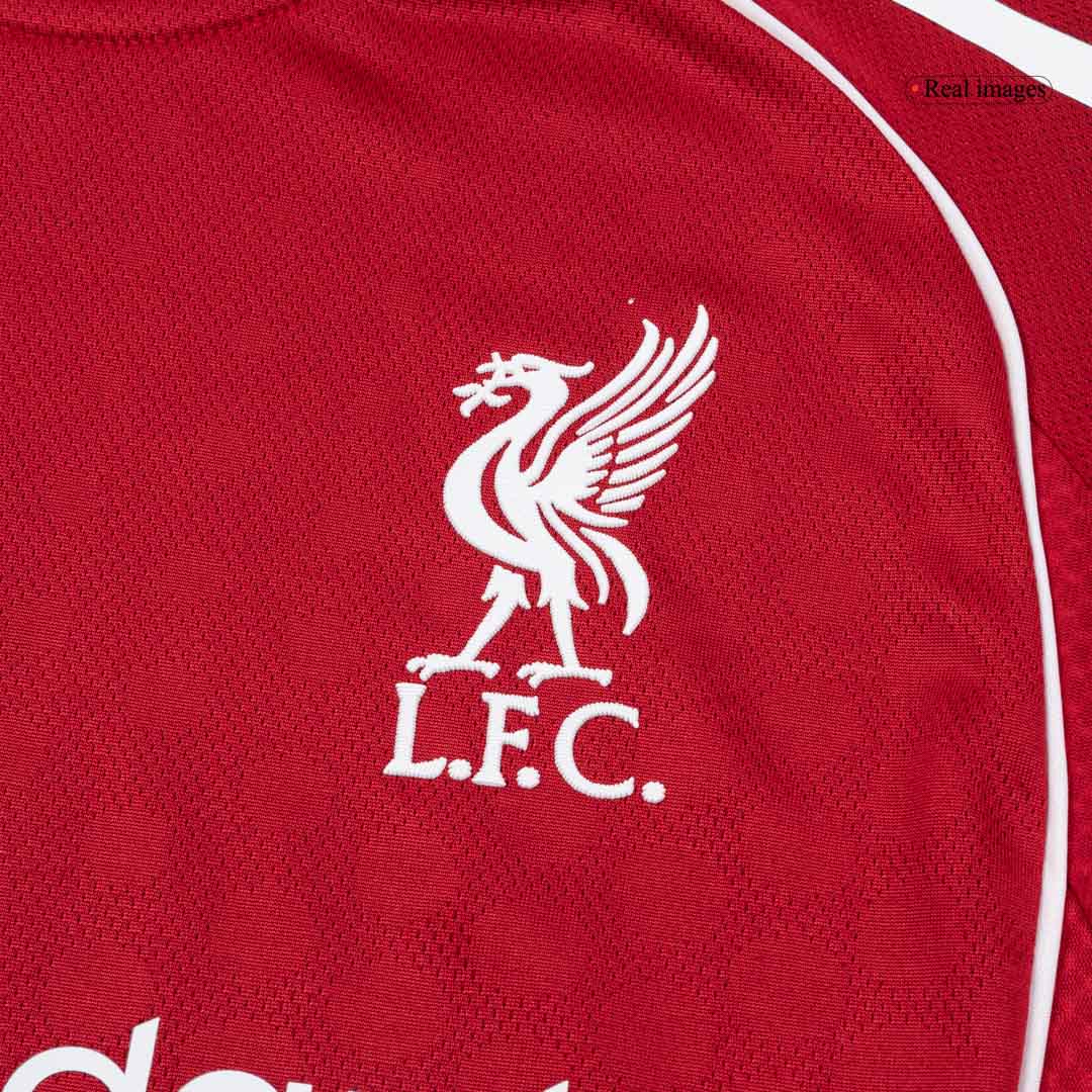 M.SALAH #11 Liverpool Home Authentic Soccer Jersey 2025/26