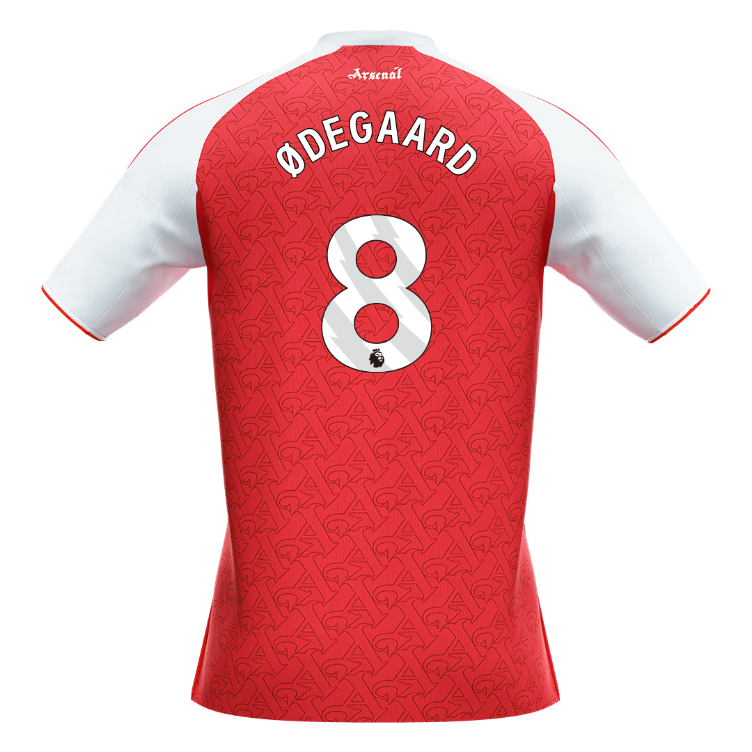 ØDEGAARD #8 Arsenal Home Soccer Jersey 2025/26