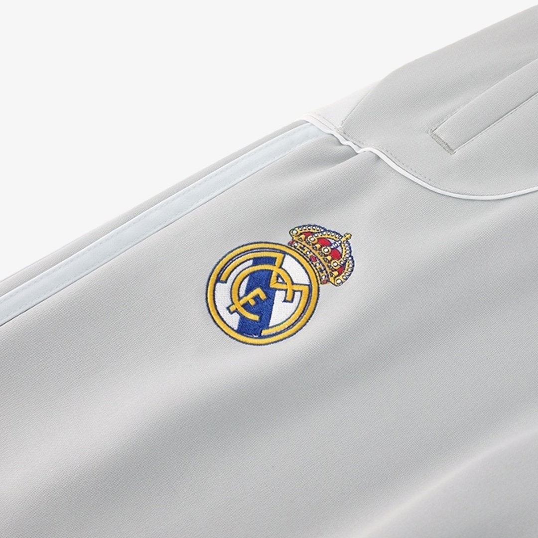 Real Madrid Home Track Jacket 2025/26 - Gray