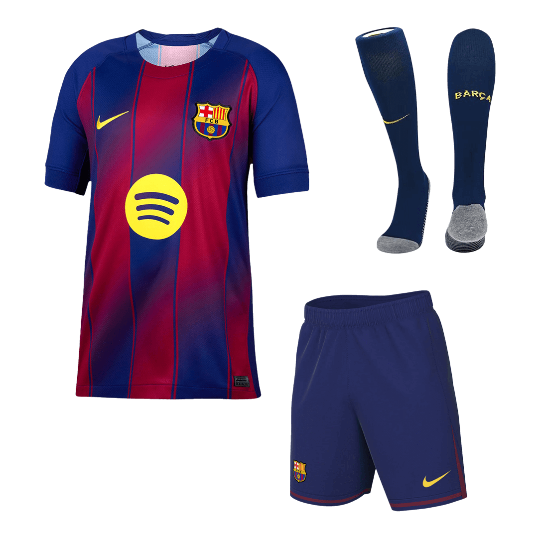 Barcelona Home Jerseys Full Kit 2025/26