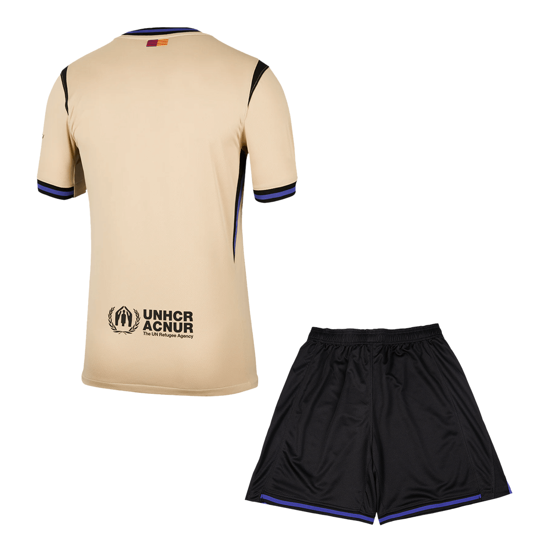 Barcelona Away Jerseys Kit 2025/26