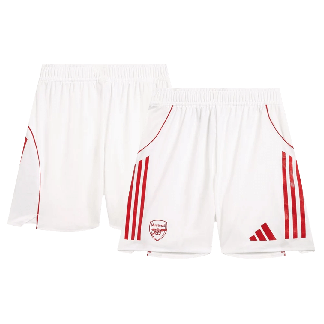 Arsenal Home Authentic Soccer Shorts 2025/26