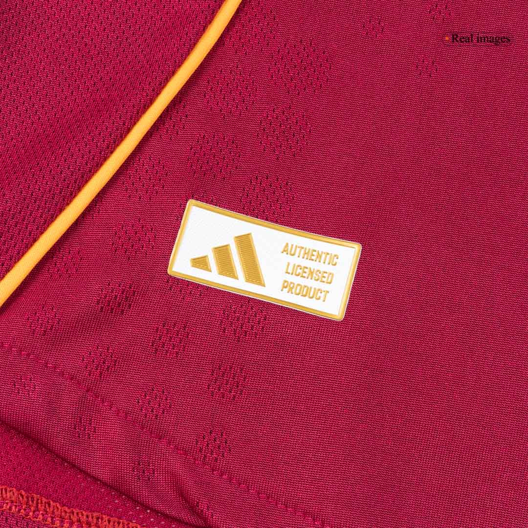 Roma Home Authentic Soccer Jersey 2025/26