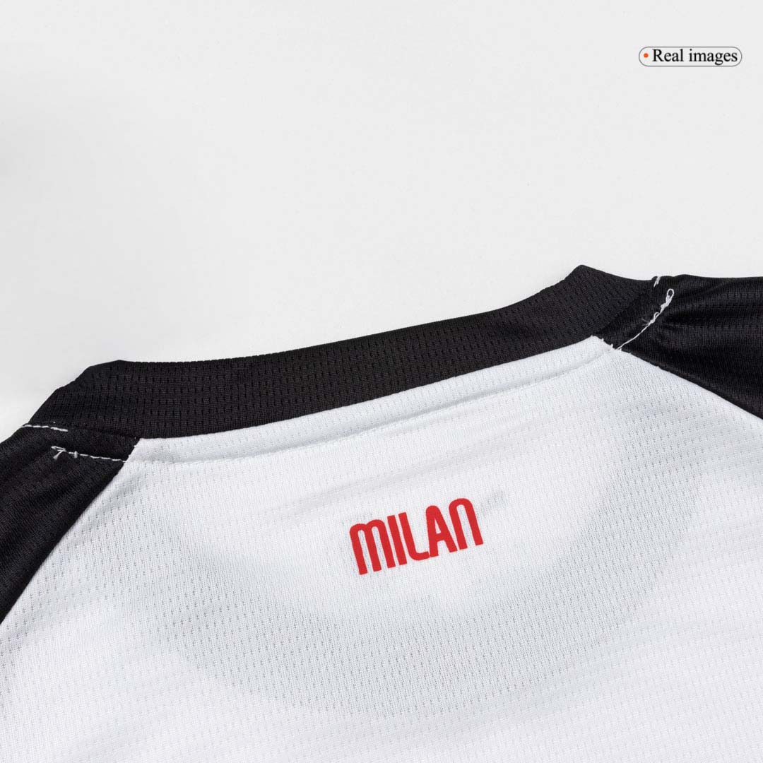 AC Milan Away Kids Soccer Jerseys Kit 2025/26