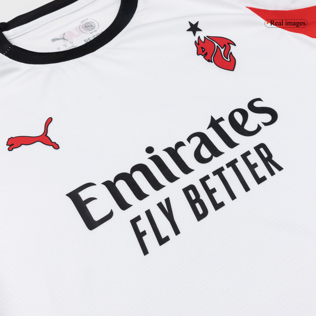 AC Milan Away Kids Soccer Jerseys Kit 2025/26