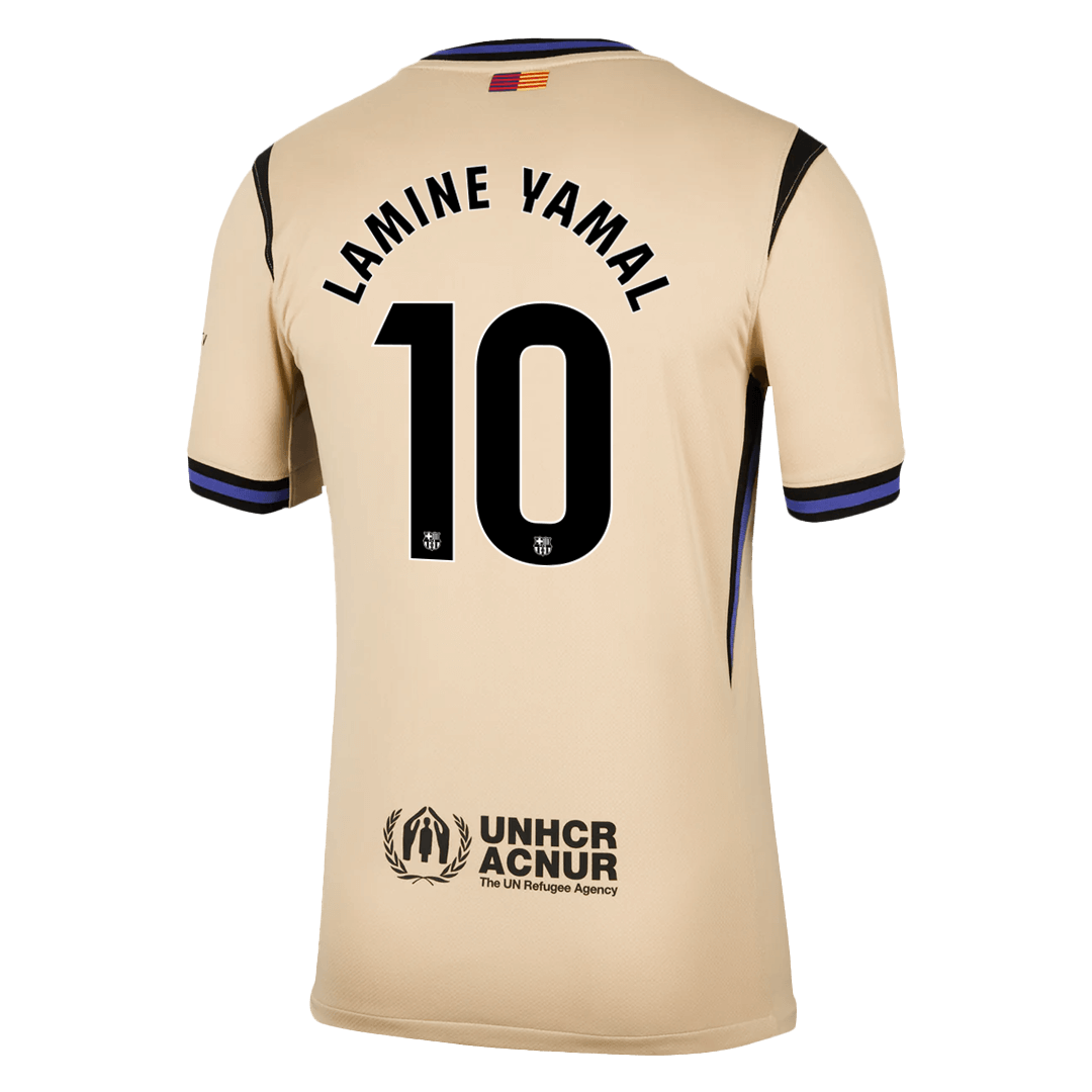 LAMINE YAMAL #10 Barcelona Away Soccer Jersey 2025/26