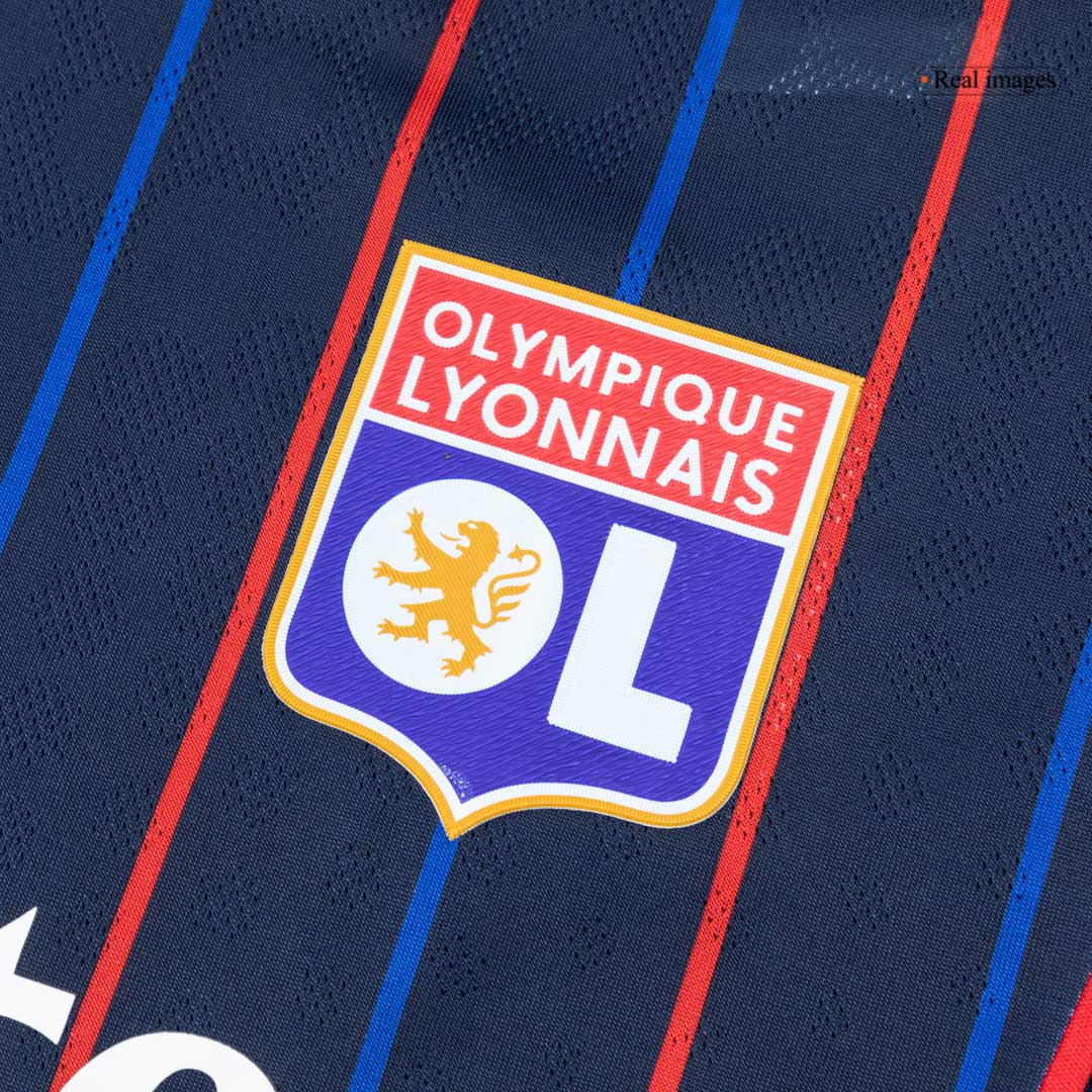 Olympique Lyonnais Away Authentic Soccer Jersey 2025/26