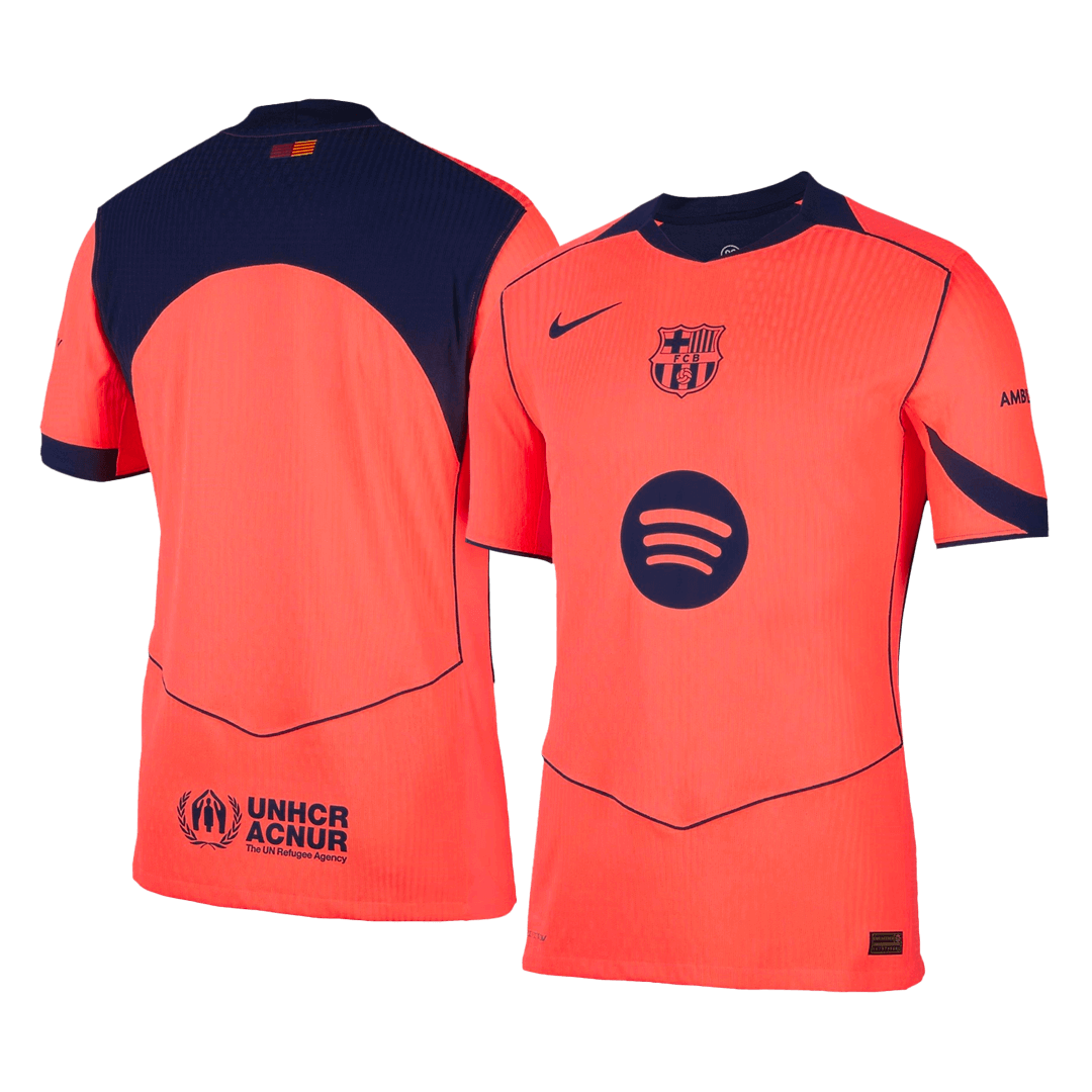 Barcelona Third Away Authentic Soccer Jersey 2025/26
