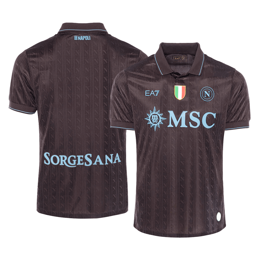 Napoli Third Away Authentic Soccer Jersey 2025/26