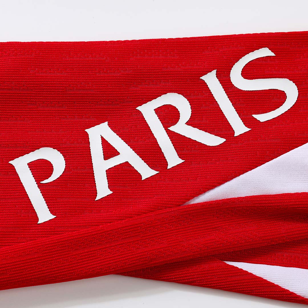 PSG 1/4 Zip Tracksuit 2025/26 Kids Red