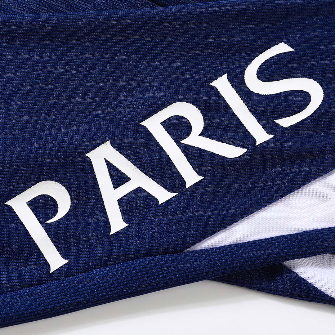 PSG 1/4 Zip Tracksuit 2025/26 Kids Navy