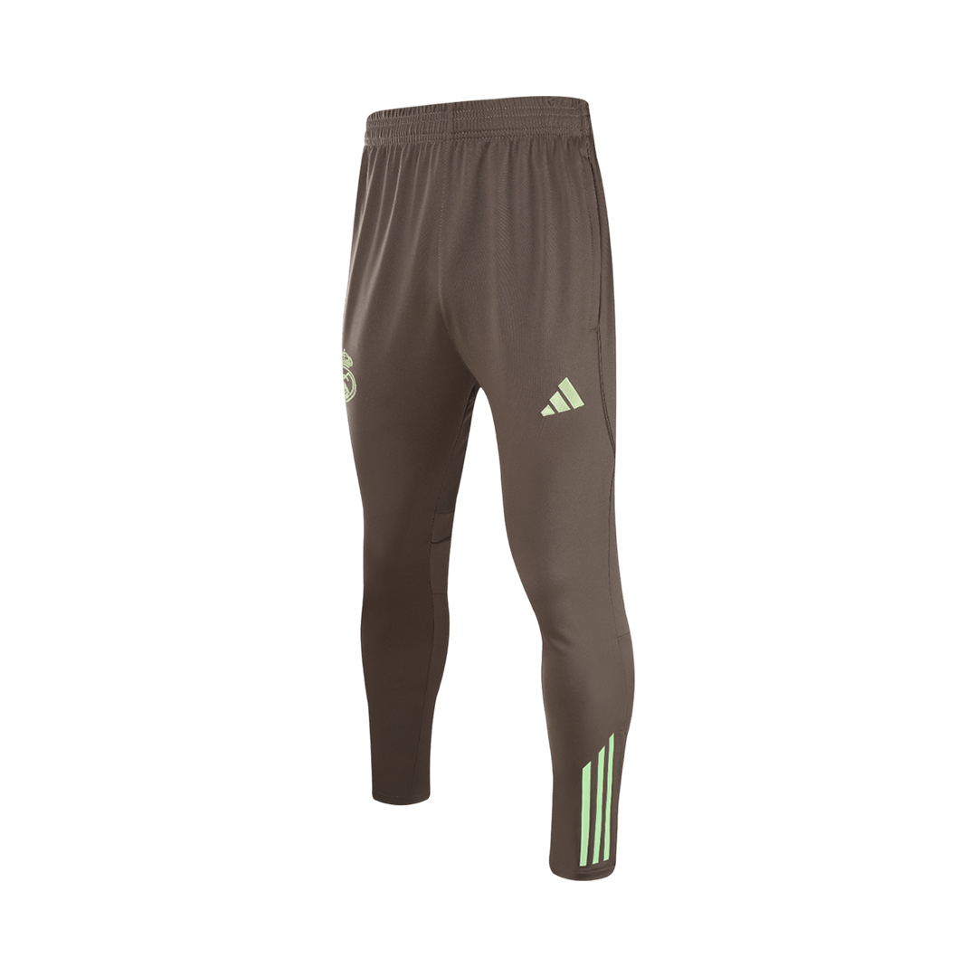 Real Madrid 1/4 Zip Tracksuit 2025/26 Kids Green